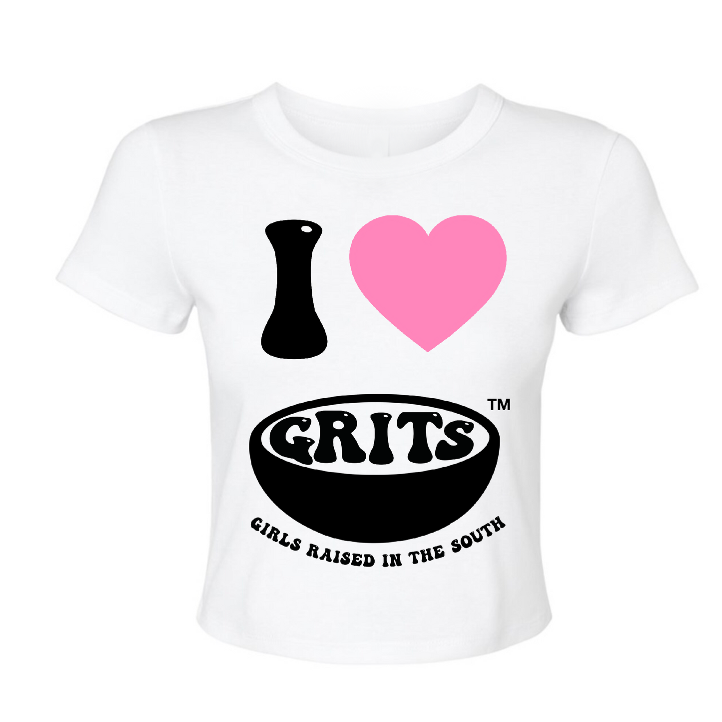 "I LOVE G.R.I.T.S." - baby tee