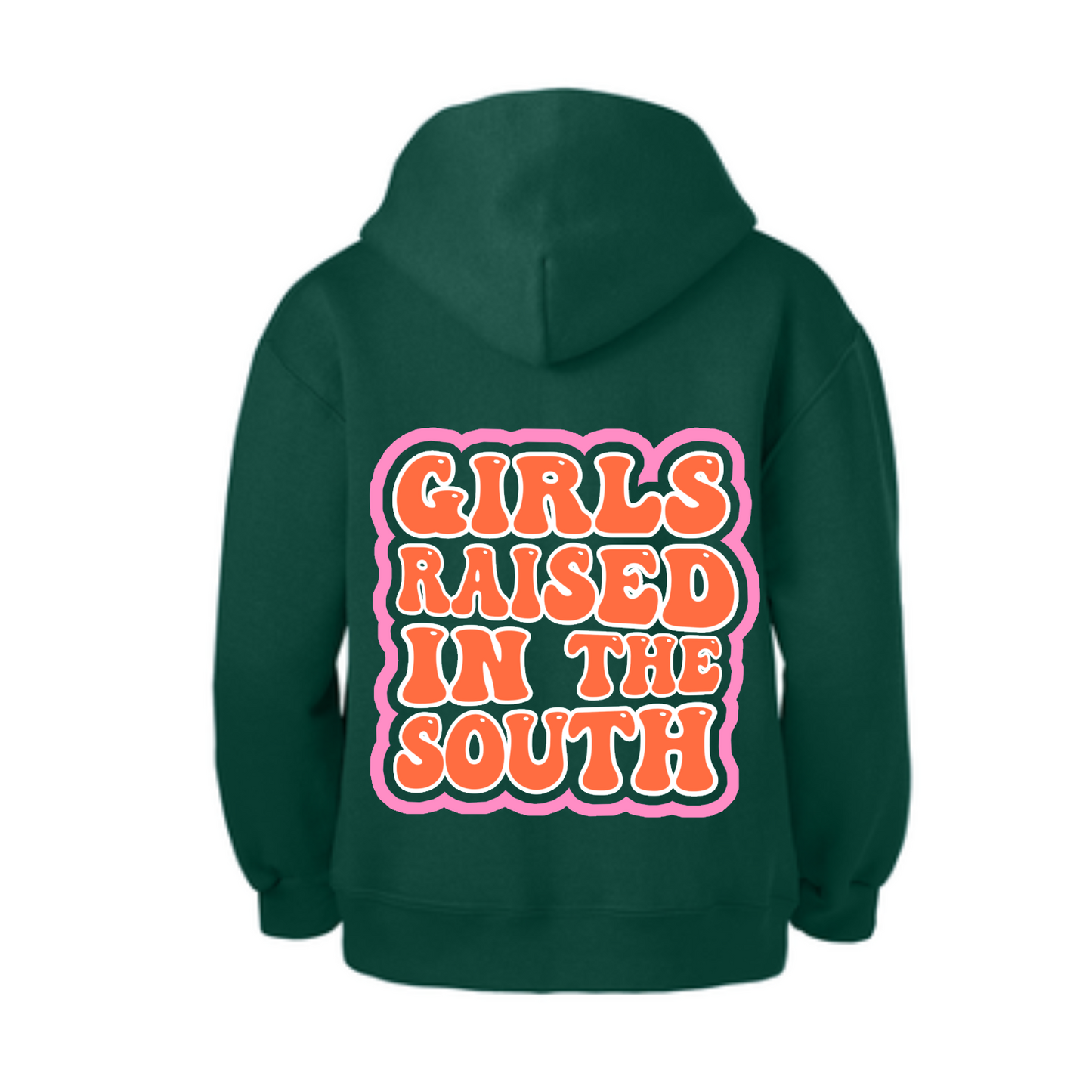 "G.R.I.T.S. Hoodie" - FOREST GREEN